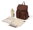 Load image into Gallery viewer, OiOi - Signature Backpack - Chocolate Nylon

