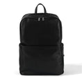 Load image into Gallery viewer, OiOi Faux Leather Multitasker Backpack - Black Dimple
