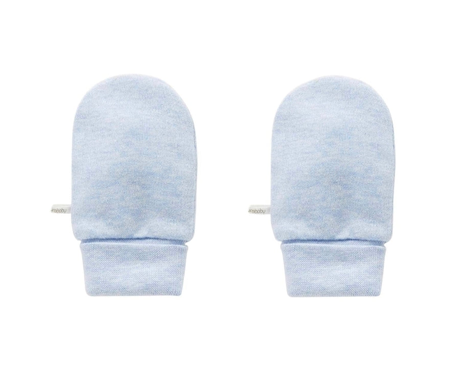 Purebaby - OS Mittens - Pale Blue