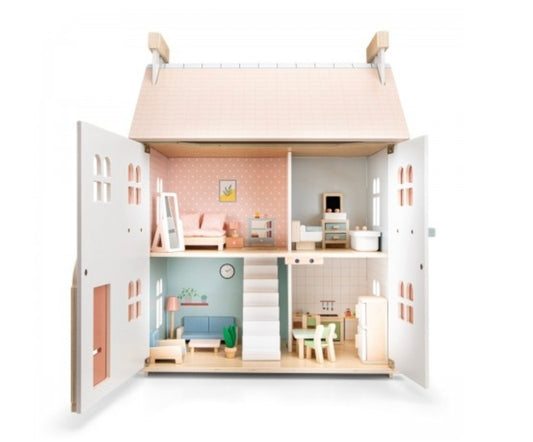 New Classic Toys - Doll House With Furniture
