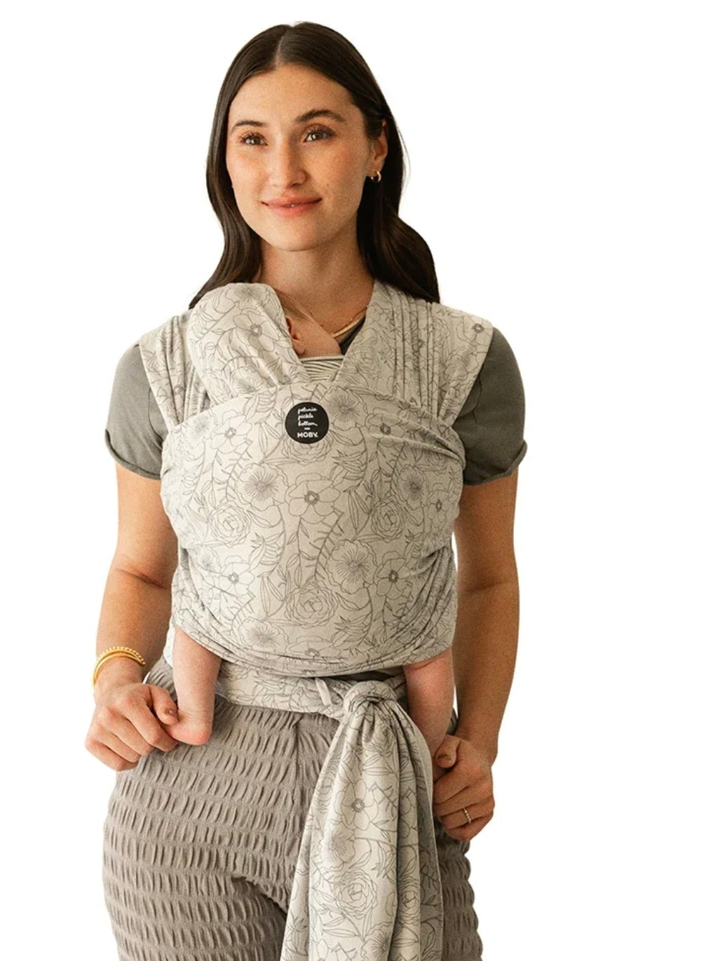 Moby Classic Wrap - Seaside Poppies