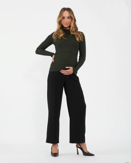 Ripe - Alexa Wide Leg Pant - Black