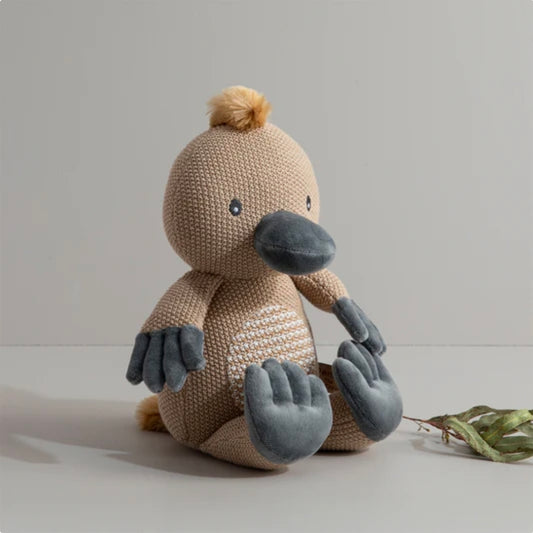 Living Textiles- Australian Knitted Toy - Penny The Platypus