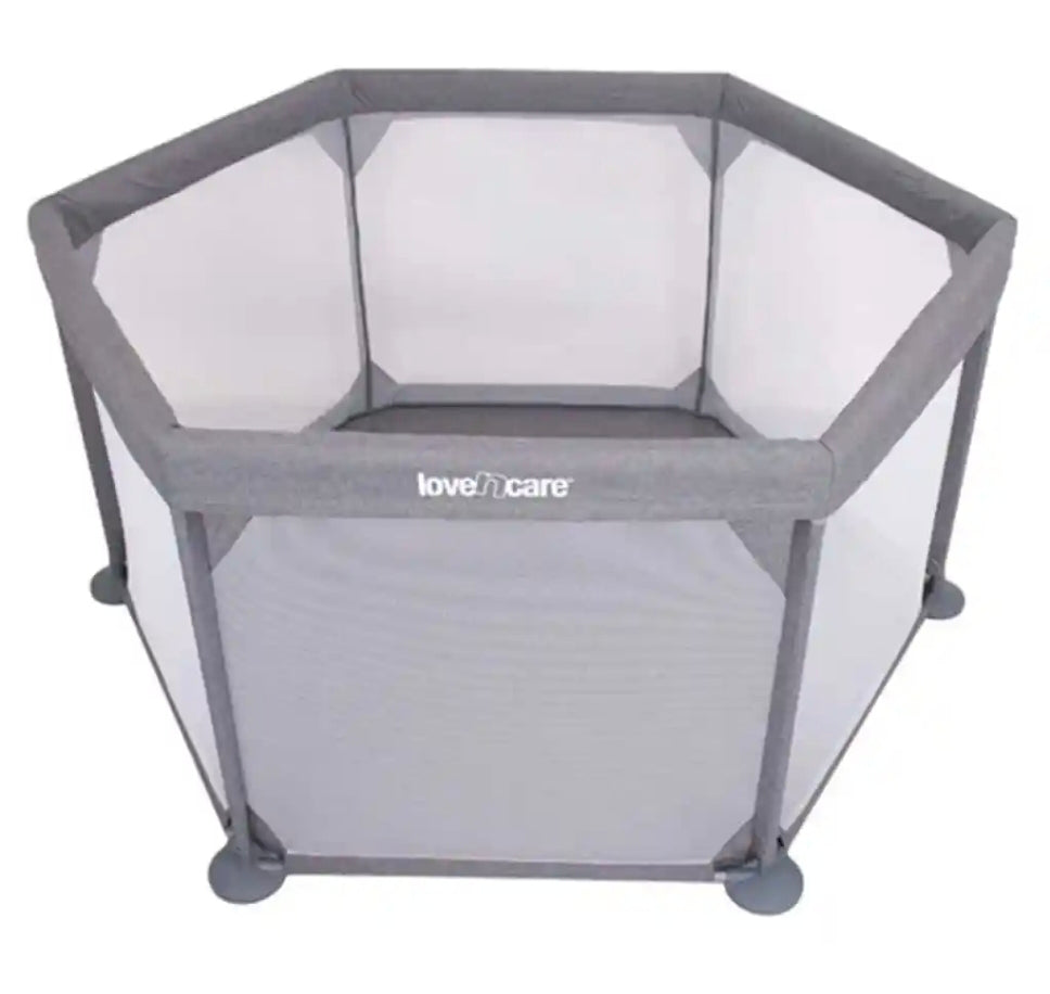 Love N Care - Play Yard - Grey