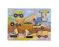 Load image into Gallery viewer, Chunky Puzzle - Construction Vechicles
