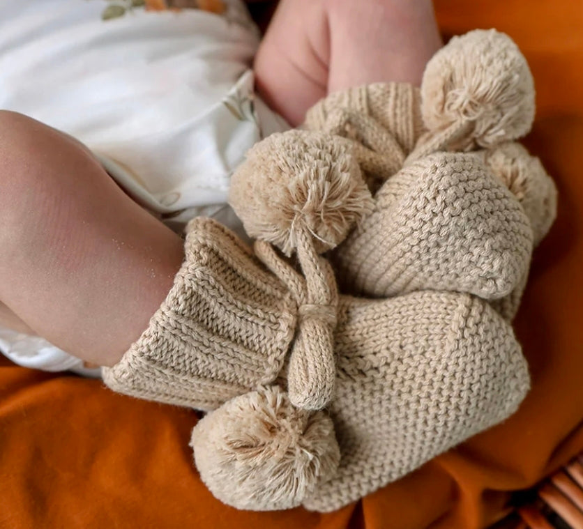 Snuggle Hunny Kids - Organic Cotton Knitted Booties
