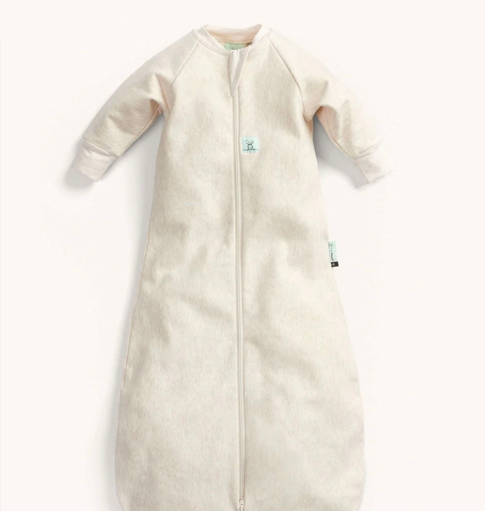 ErgoPouch - Jersey Sleeping Bag Long Sleeve - 1.0 Tog - Oatmeal Marle