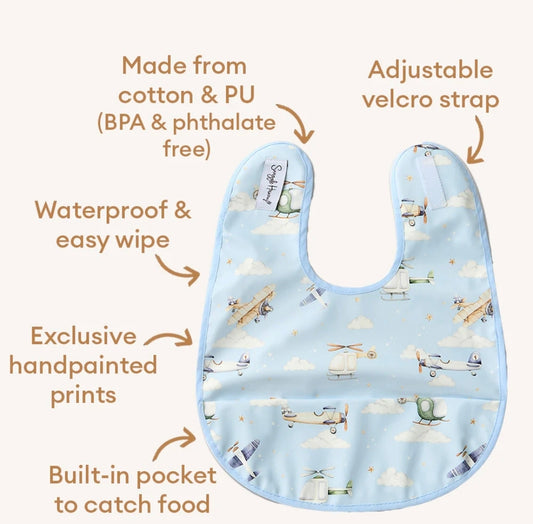 Snuggle Hunny Bib - Taking Flight