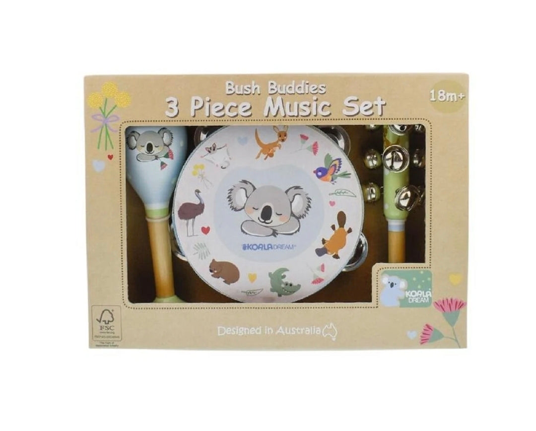 Bush Buddies - 3 Piece Music Set - Australian Animals