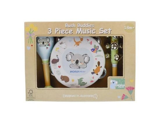 Bush Buddies - 3 Piece Music Set - Australian Animals