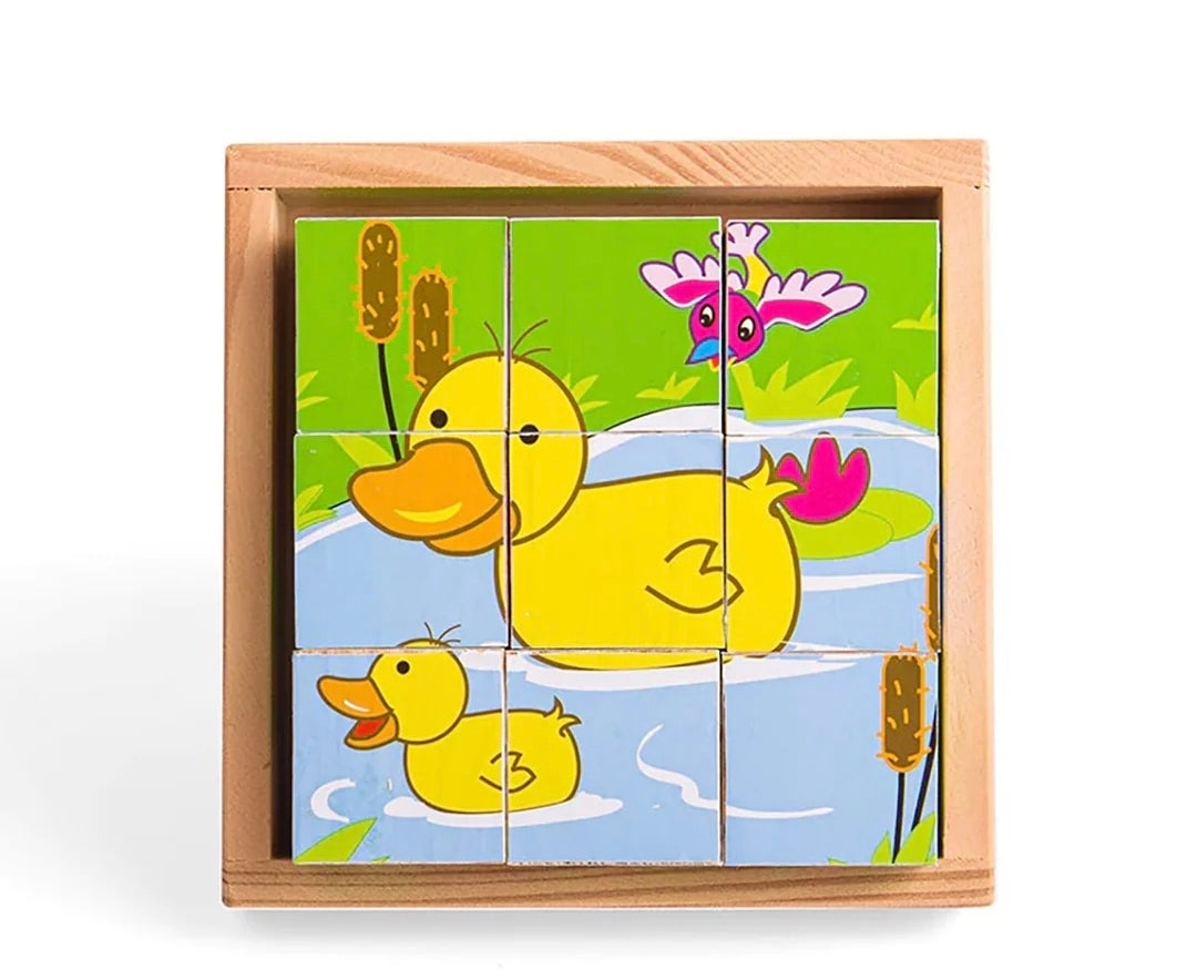 BigJigs - Animal Cube - Cow