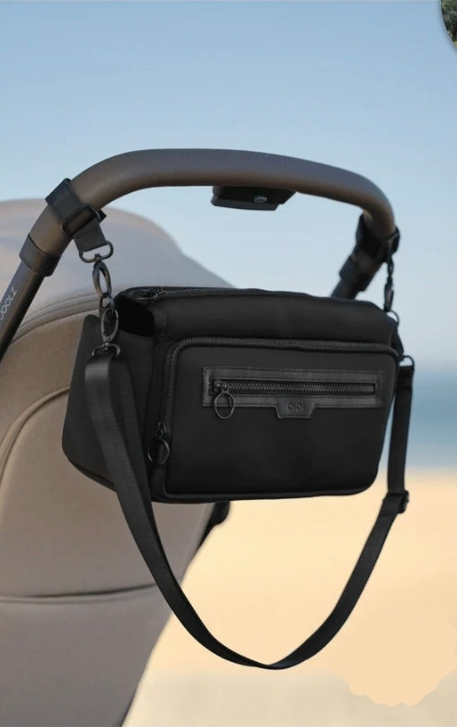 OiOi Multitasker Pram Caddy - Neoprene Black