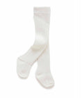 Load image into Gallery viewer, Purebaby - Rib Tights - Vanilla
