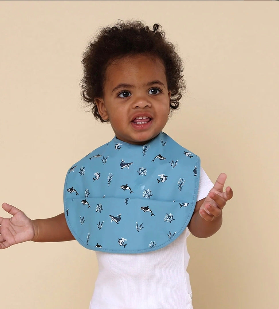 Snuggle Hunny Bib - Ocean