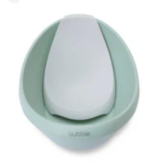 Bubble Baby Bath with Bath Seat - Sage