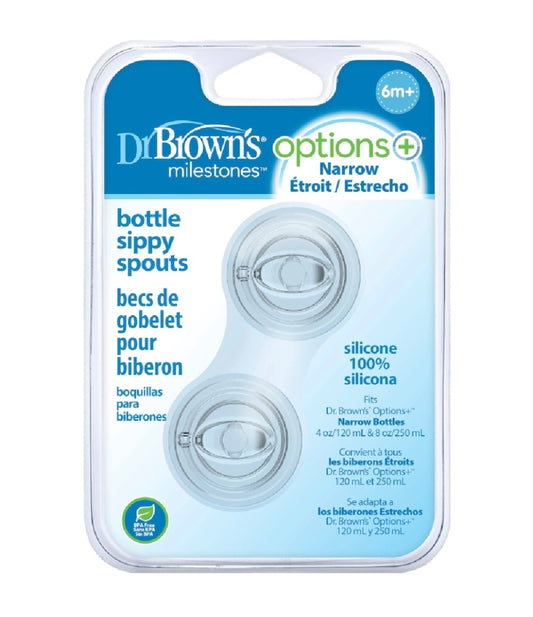 Dr Browns Narrow Teat Sippy Spout 2pk