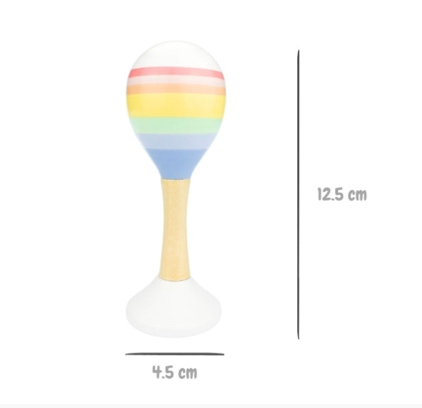 Koala Dream - Rainbow Wooden Maraca
