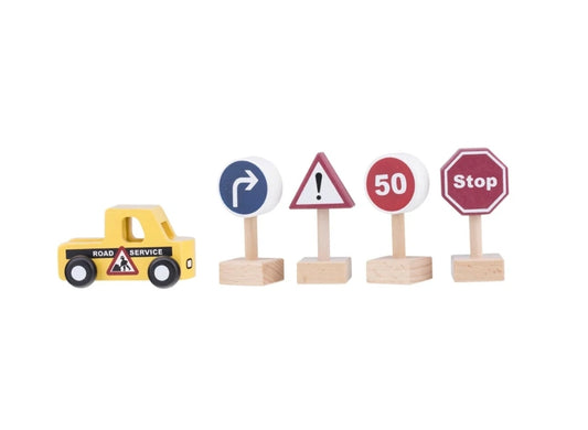 Moover - Mini Car Set - Road Works
