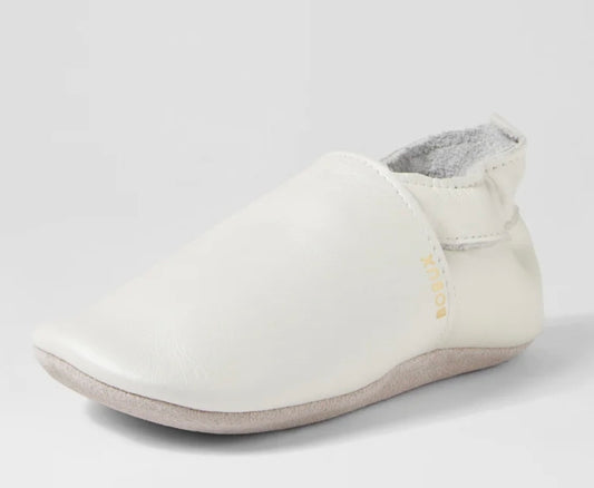 Bobux - Simple Shoe Leather - White