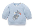 Load image into Gallery viewer, Purebaby - Magical Forest Jumper - Ice Melange
