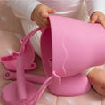 Load image into Gallery viewer, Playground - Silicone Bucket & Spade Set - 8pc - Light Pink
