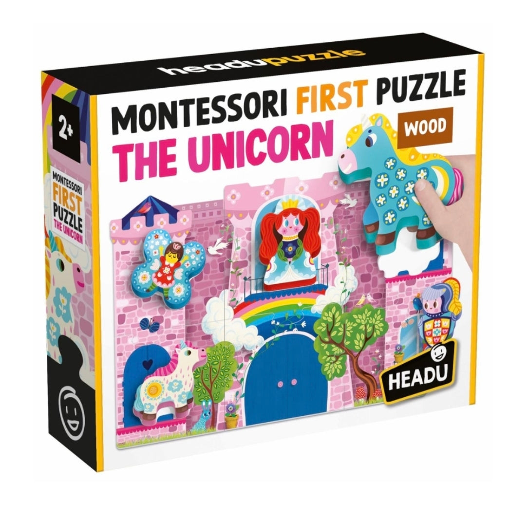 Headu - Montessori First Puzzle - The Unicorn