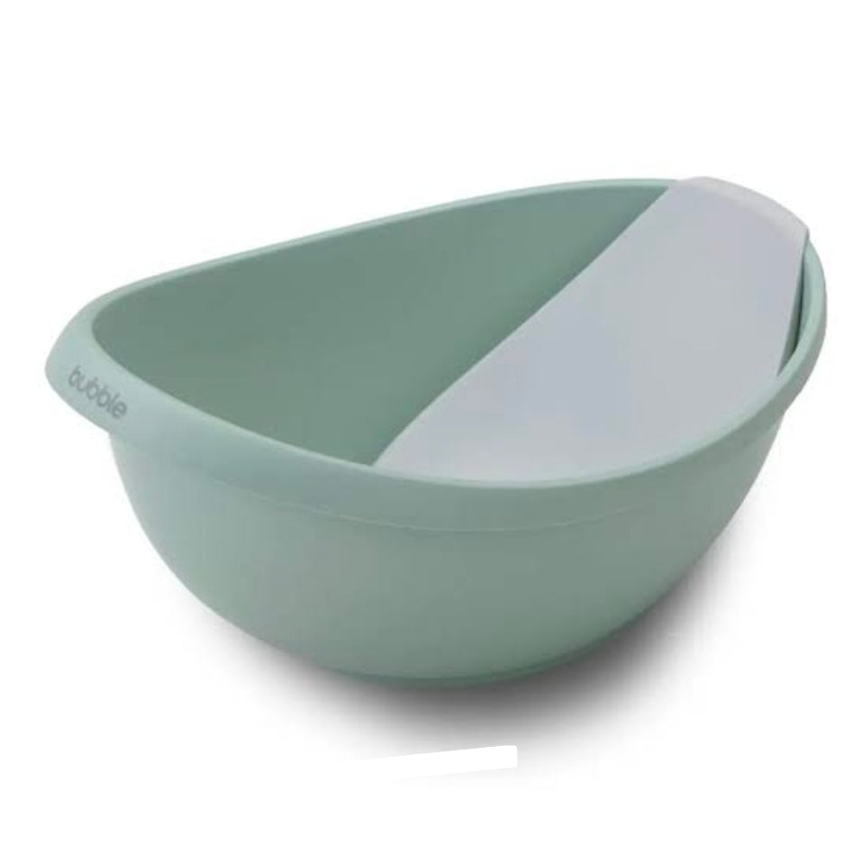 Bubble Baby Bath with Bath Seat - Sage