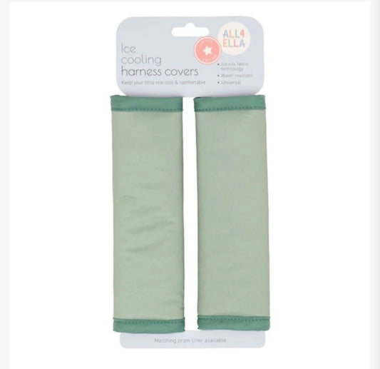 All4Ella - Ice Cooling Universal Harness Covers- Sage