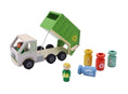 Load image into Gallery viewer, Kaper Kidz - Wooden Garbage Truck Playset

