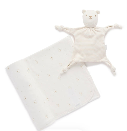 Purebaby - Essential Gift Pack (Bunny Rug & Snookie)