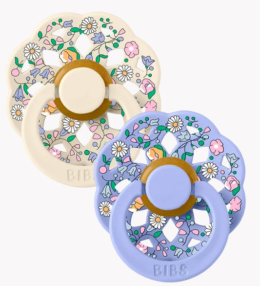 Bibs - Boheme Pacifier - Chloe Meadow/Ivory
