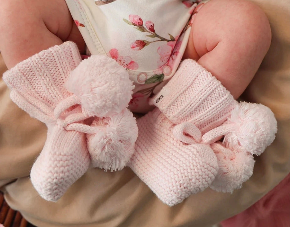 Snuggle Hunny Kids - Organic Cotton Knitted Booties