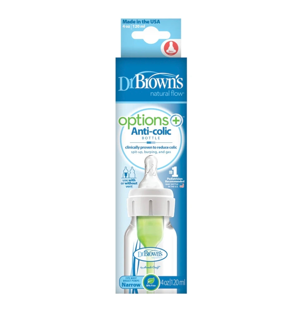 Dr Browns Narrow Options + 120ml 1pk