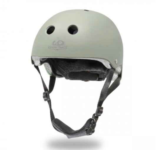 Kinderfeets- Toddler Bike Helmet - Matte Silver Sage