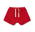 Load image into Gallery viewer, Snuggle Hunny Kids - Organic Shorts - Red
