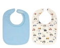 Load image into Gallery viewer, All4Ella - Roll Neck Bib 2pk - Diggers
