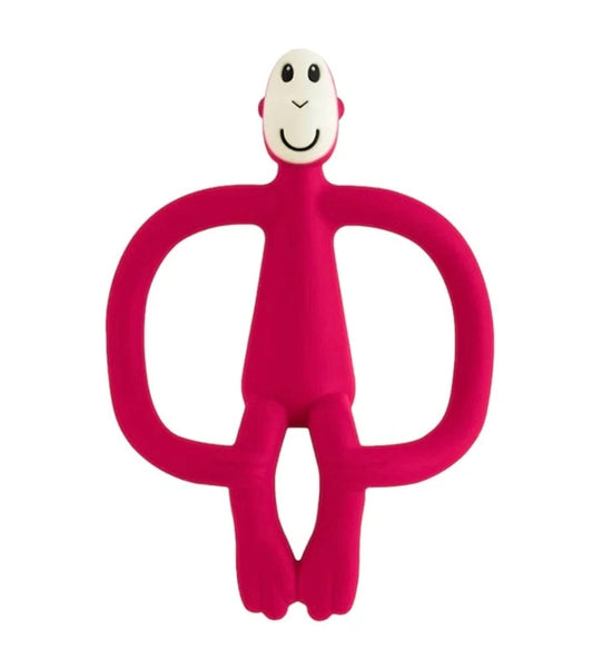 Matchstick Monkey Teething Toy & Gel Applicator - Red
