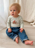 Load image into Gallery viewer, Purebaby - Chambray Pants - Mid Denim
