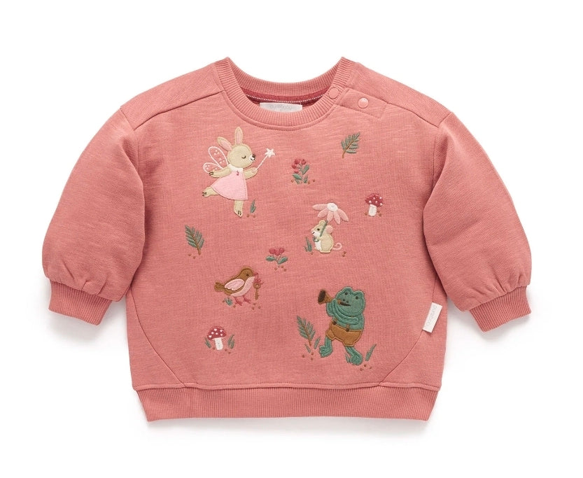 Purebaby - Embroidered Windcheater - Lilly Pilly