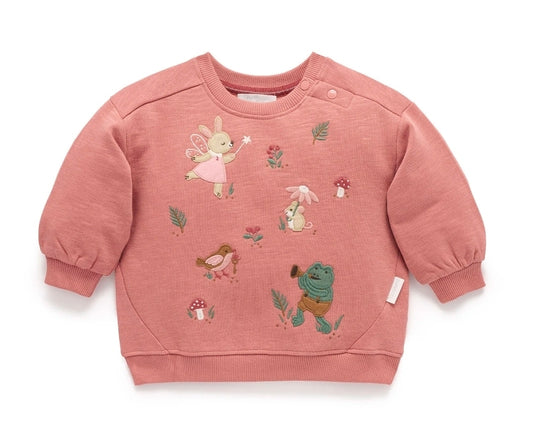 Purebaby - Embroidered Windcheater - Lilly Pilly