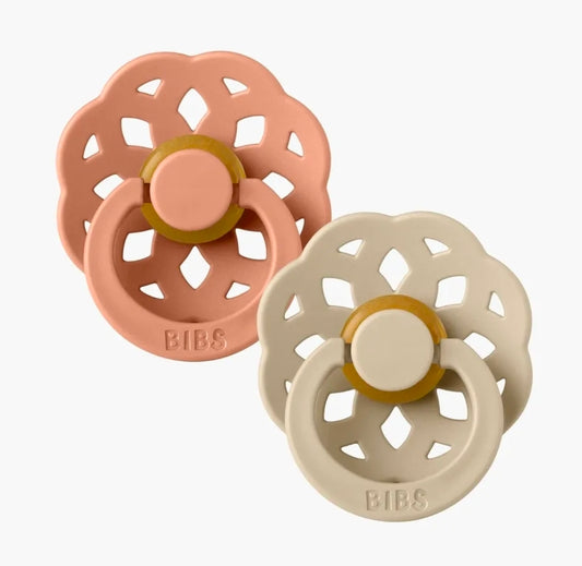 Bibs - Boheme Pacifier - Vanilla/Peach