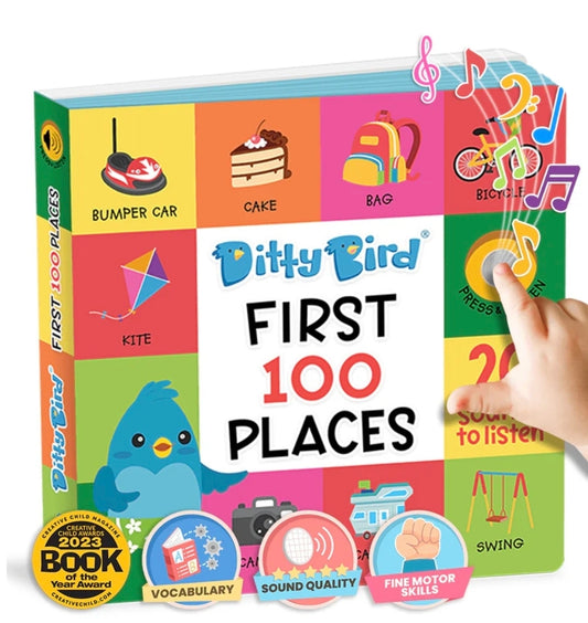 Ditty Bird - First 100 Words - Book