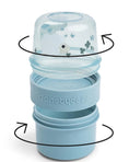 Load image into Gallery viewer, Done By Deer- Two Way Snack Container- Blue
