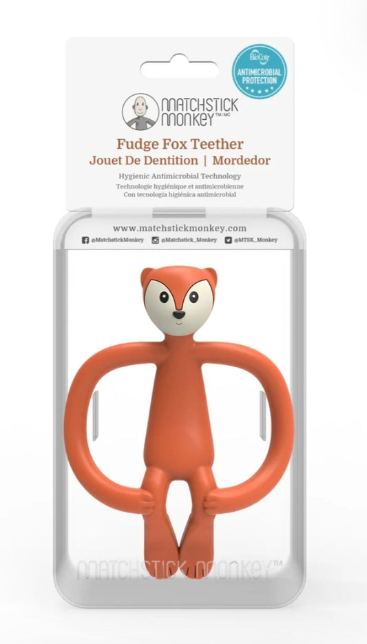 Matchstick Monkey Teether - Fudge Fox