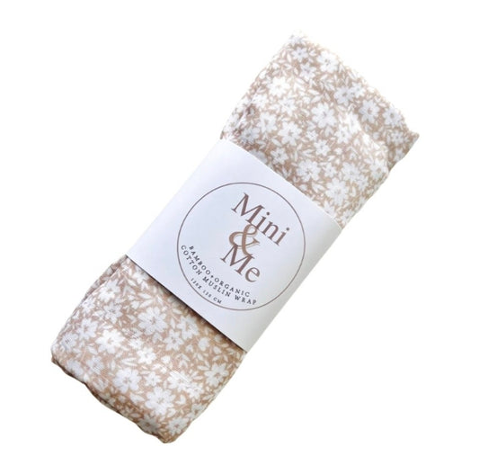 Mini & Me - Bamboo Muslin Wrap - Bethany