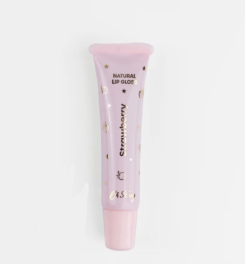 Oh Flossy - Natural Lip Gloss - Strawberry