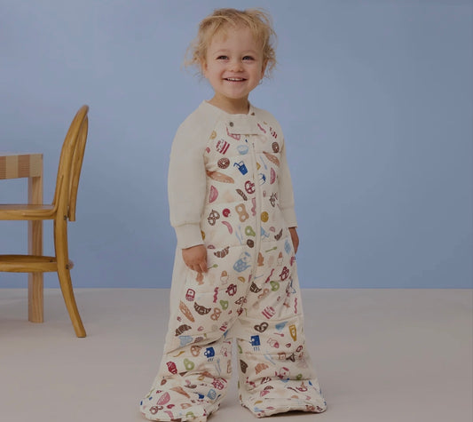 ErgoPouch - Sleep Suit Bag Long Sleeve - 3.5Tog - Bon Appetite