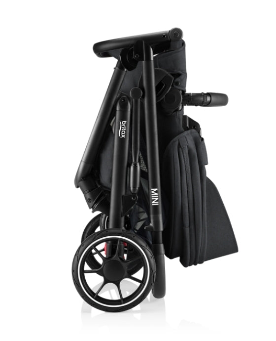 Britax - Mini Compact Lightweight Stroller - Raven Black