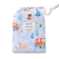 Load image into Gallery viewer, Snuggle Hunny Kids - Organic Fitted Cot Sheet - To The Rescue

