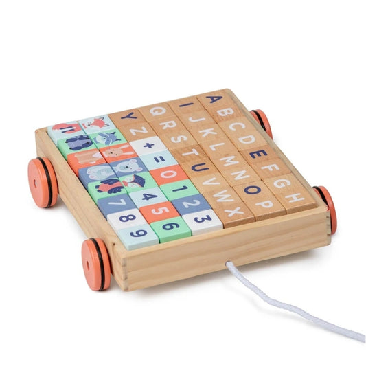Moover - wooden Block Wagon